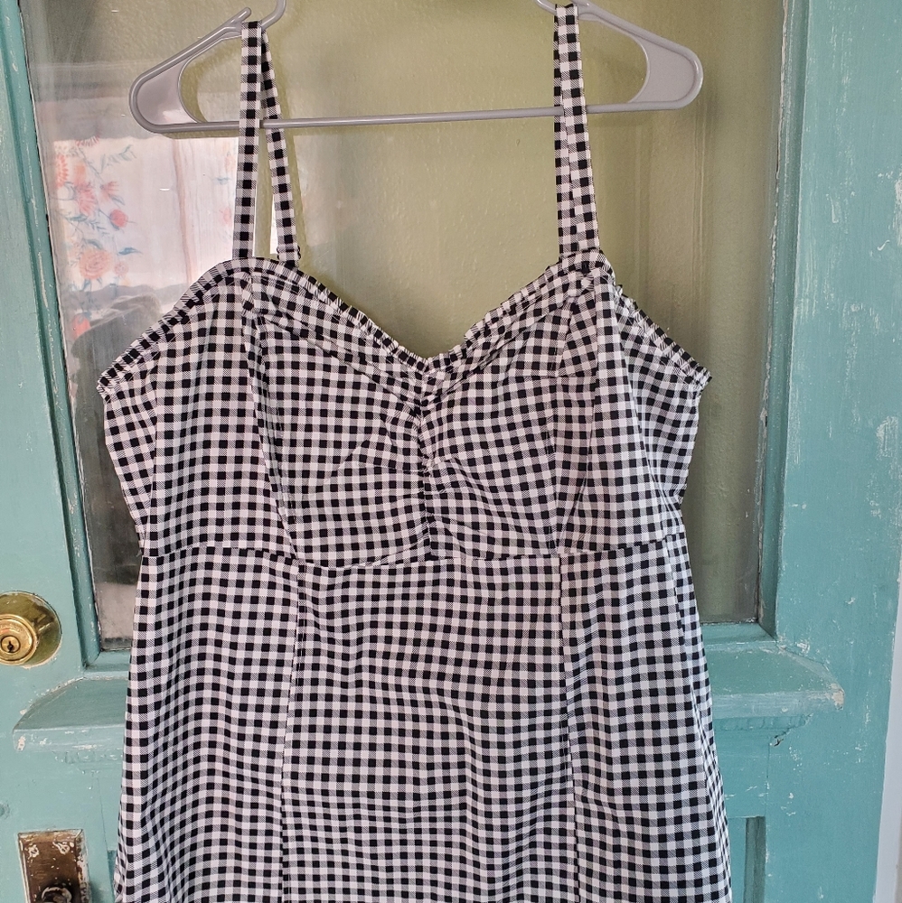 Torrid Plaid Tank top Blouse